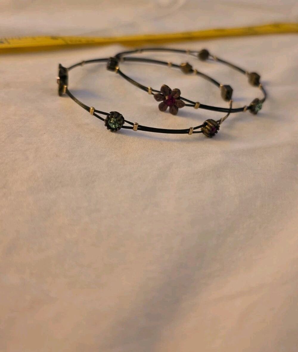 Vintage Wire Bead Bracelets